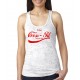 Muscle Up Coca Cola CrossFit Burnout Tank Top Red Print