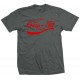 Muscle Up T Shirt Red Print